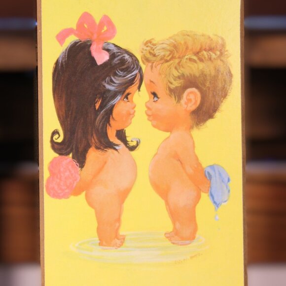 W.M. Otto Big Eye Bath Kids Prints – Set of 4 - Picture 5 of 13